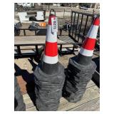 25-traffic cones. 25 times the money.