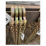 2- 20' 5/16 G80 chains.