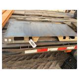 Wolverine QMP3-16-6T skid steer plate. (new)
