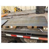 Wolverine QMP2-16-12T skid steer plate. (new)