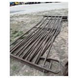 3- Priefert 12' panels with chain latches. 1 has