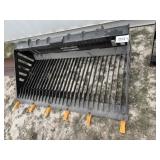 Model: RB66 skid steer Rock bucket. (new)