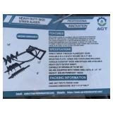 AGT, SSECAG-Y skid steer auger.Comes with 6',