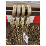 2-20' 5/16 G80 chains.