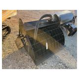 Future JBD mixing bucket for mini skid steer.