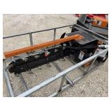 Wolverine TCR-12-48H skid steer trencher. (new)