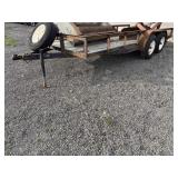 16' x 76' utility trailer.