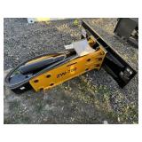 Wolverine CB-11-750F skid steer concrete breaker.