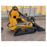 SDLL60 gas powered mini skid steer. (new)
