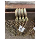 2- 20' 3/8 G80 chains.