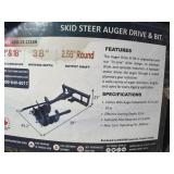 Wolverine ADB-13-1218R skid steer auger