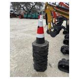 26-traffic cones. 26 times the money.