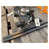 Stabilizing trailer hitch. May not be complete.