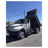 2005 International 4300 DT466 dump truck. 305k