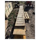 6- 2' glue lam beams. 6 times the money.