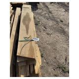 1 bundle of 12, 1' sawmill rough sawn lumber.