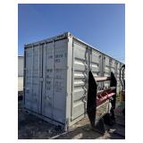 40' one trip Hi Cube shipping container.