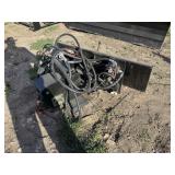 Future SG45 skid steer stump grinder.