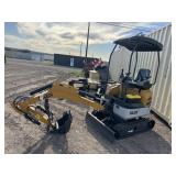 SD Lanch SDLE20 diesel powered mini excavator.