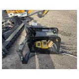 Future SGB20 skid steer stump grabber.