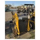 SD Lanch SDLL60 gas powered stand on skid steer.
