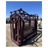 Livestock working chute. Has not been used.