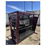 Livestock working chute. Has not been used.