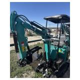 CFG Industrial MX12RX mini excavator, fixed