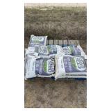 7 20 lbs. bags of Rye grass seed 7 time the