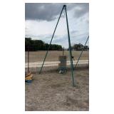 Over head deer feeder.