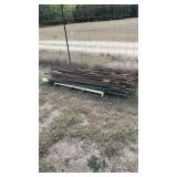 Approximately 54 6ï¿½ and 6.5ï¿½ t posts.