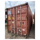 40ï¿½ hi cube shipping container.