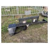 Wolverine SBM-12-72W skid steer sickle mower.