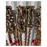 2-20' x 3/8'  G70 chains. 2 times the money.