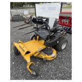 48' Hustler Raptor zero turn.Runs and mows. has a