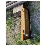 blank attachment plate for mini skid steer.