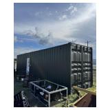 Container home/office. 40', finished out with