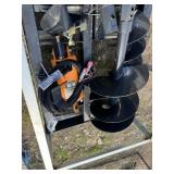 wolverine ABD 13 1218R skid steer auger set 12' &