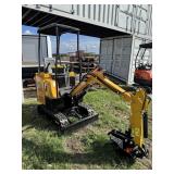 ATS TS-RT15R gas mini excavator. (new)