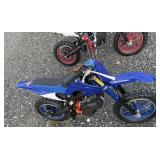 Blue VTX 50CC mini bike (new)