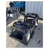 Wolverine GB-11-72W skid steer grapple bucket.