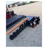 Wolverine TCR-12-48H skid steer trencher. (new)