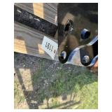 Mini pallet forks for mini excavator.
