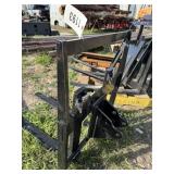 Mini pallet forks for mini excavator.