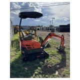 ATS ME18 gas mini excavator. (new)