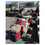 SD Lanch IRGC40 MIni Golf Cart- Red