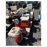 SD Lanch IRG40 Mini Electric Golf Cart- Red