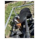 Wolverine. ADB-13-1218R skid steer auger set. 12'