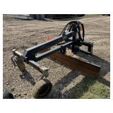 Land honor hydraulic skid steer blade. Used.