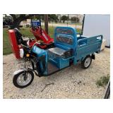 SD Lanch IRET13 electric tricycle dumper. (new)